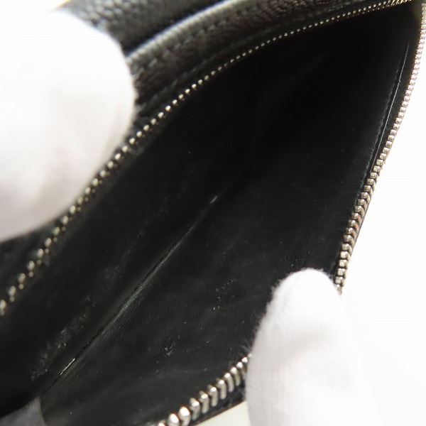 実際に弊社で買取させて頂いたSAINT LAURENT PARIS/サンローランパリ 二つ折り 長財布 556297の画像 4枚目