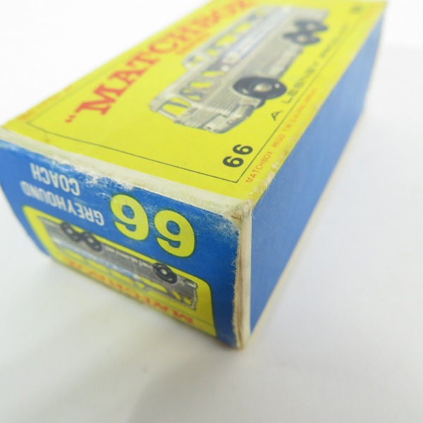 実際に弊社で買取させて頂いたMATCHBOX/マッチボックス No.66 GREYHOUND COACH/グレイハウンドバス ミニカーの画像 9枚目