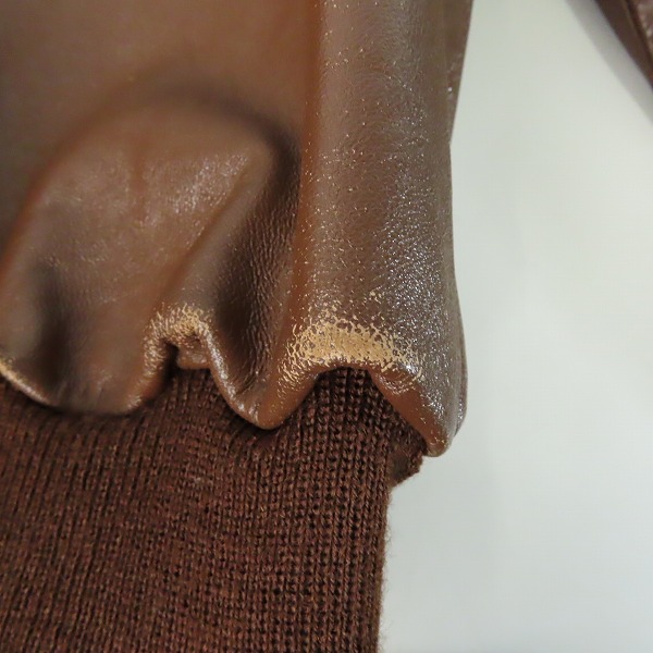 実際に弊社で買取させて頂いたBUZZ RICKSON'S/バズリクソンズ A-2 フライトジャケット 30-1415 ブラウン/40の画像 9枚目