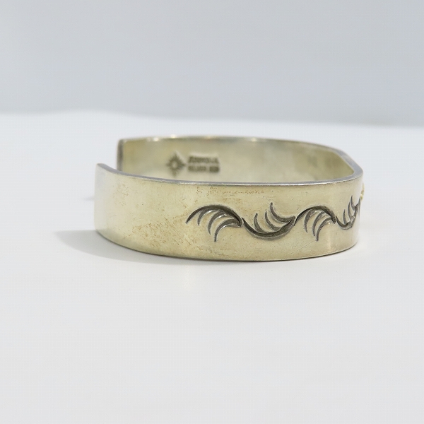 実際に弊社で買取させて頂いたARIZONA FREEDOM/アリゾナフリーダム K18付き 太陽神 バングルの画像 3枚目