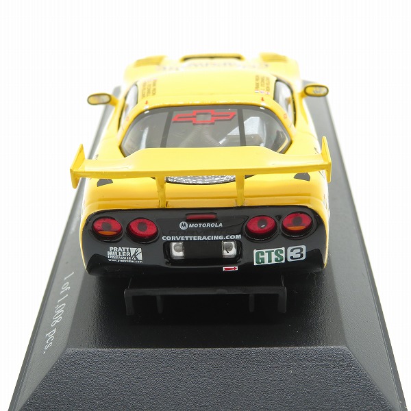 実際に弊社で買取させて頂いたMINICHAMPS/ミニチャンプス 1/43 シボレー コルベット C5-R 2003年 セブリング12時間 GTSクラス 優勝車仕様 ミニカーの画像 5枚目