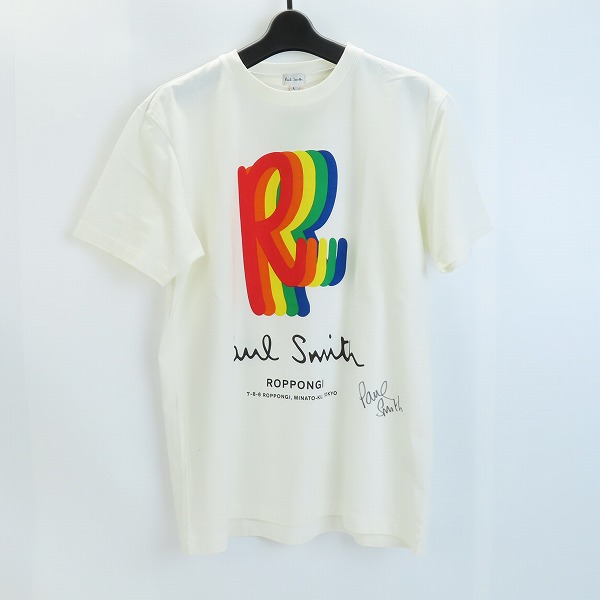 実際に弊社で買取させて頂いたPaul Smith/ポールスミス プリント半袖Tシャツ L