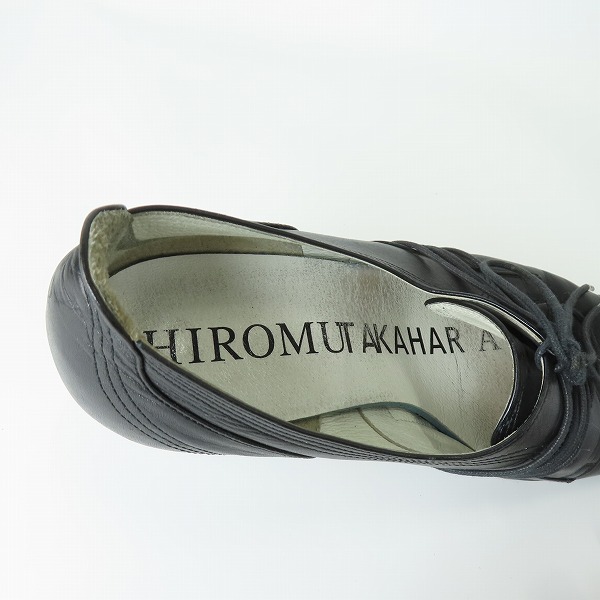 実際に弊社で買取させて頂いたHIROMU TAKAHARA/ヒロムタカハラ バターナイフ シューズ 41の画像 4枚目