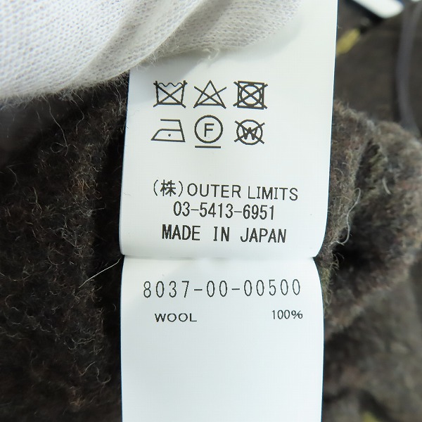 実際に弊社で買取させて頂いたTHE DRAWING ROOM/ザドローイングルーム ジャーナルスタンダードホームステッド×ナイジェルケーボン ロング丈 ジャケット 50の画像 4枚目