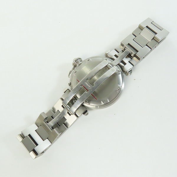 実際に弊社で買取させて頂いたCartier/カルティエ automatic  ブラック文字盤 腕時計 W31043M7 の画像 3枚目