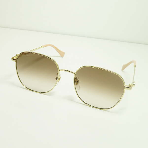 実際に弊社で買取させて頂いたGucci/グッチ サングラス アジアンフィット 1142SA 002の画像 0枚目