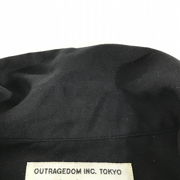 実際に弊社で買取させて頂いたGUILTY PARTIES/ギルティーパーティーズ  WACKO MARIA ワコマリア 無地 長袖ボタンシャツ Mの画像 5枚目