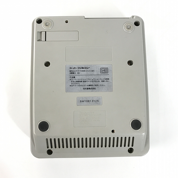 実際に弊社で買取させて頂いたNintendo/任天堂/ニンテンドー スーパーファミコン/スーファミ SHVC-001 本体 コントローラー/ソフト付き【動作未確認】の画像 4枚目
