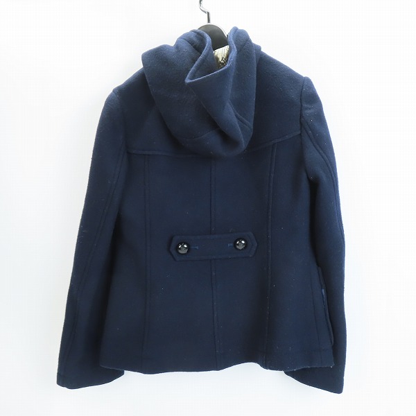 実際に弊社で買取させて頂いた【JPタグ】BURBERRY LONDON BLUE LABEL/バーバリーロンドンブルーレーベル ウールダッフルコート E1F50-699-29 36の画像 1枚目