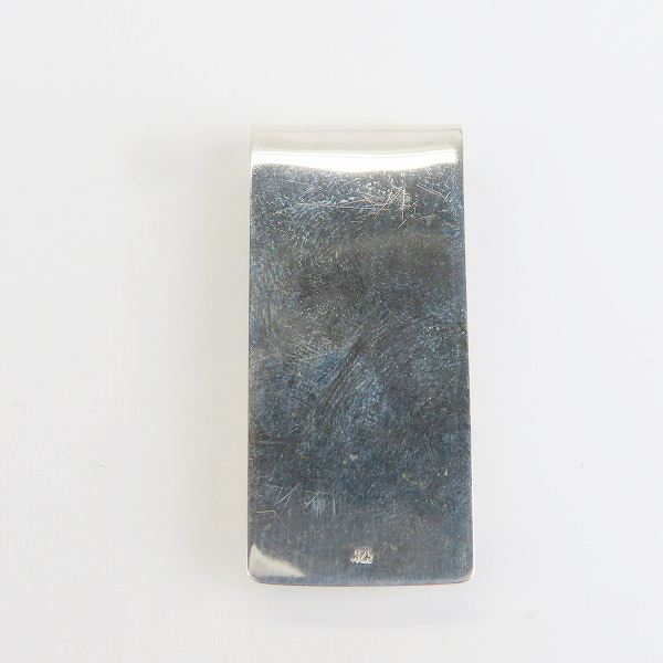 実際に弊社で買取させて頂いたBURBERRY/バーバリー ロゴシルバーマネークリップ 925の画像 2枚目