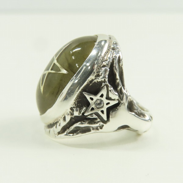 実際に弊社で買取させて頂いた【土台カスタム】アレックスストリーター エンジェルハート リング SPECIAL STONE/スペシャルストーン 土台スターCZ 13-13.5号の画像 2枚目