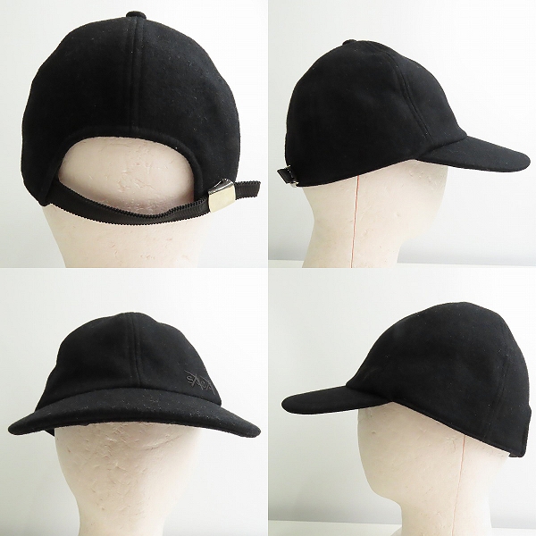 実際に弊社で買取させて頂いたsacai×KAWS/サカイ×カウズ 刺繍 Melton cap/メルトンキャップ 21-0289S/1の画像 1枚目