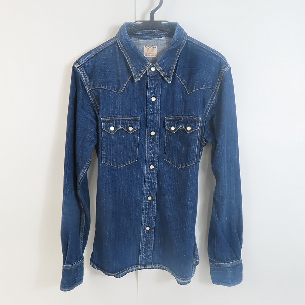 実際に弊社で買取させて頂いたTHE FLAT HEAD/フラットヘッド デニムシャツ 7002W/40