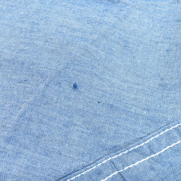 実際に弊社で買取させて頂いたSTUSSY×Dickies/ステューシー×ディッキーズ 半袖シャツ 胸ポケット Mの画像 6枚目