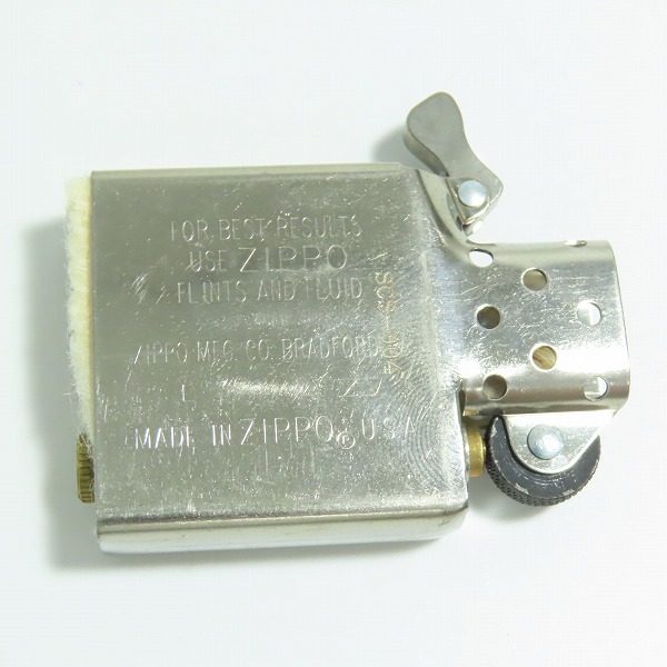 実際に弊社で買取させて頂いたZIPPO/ジッポー STUSSY/ステューシー ガード ブラッシュド加工 2000年製の画像 5枚目