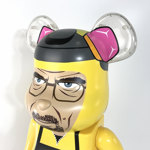 実際に弊社で買取させて頂いた★MEDICOM TOY/メディコムトイ BE@RBRICK/ベアブリック Breaking Bad/ブレイキングバッド Walter White 1000％の画像 4枚目