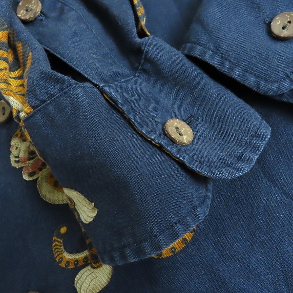 実際に弊社で買取させて頂いたWACKO MARIA/ワコマリア  HAWAIIAN SHIRT アロハシャツ ハワイアン 18FWE-WMS-HI01/Mの画像 5枚目