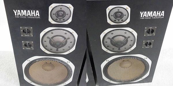 実際に弊社で買取させて頂いた★YAMAHA/ヤマハ NS-1000M ブックシェルフ型 スピーカー ペア 動作未確認の画像 1枚目