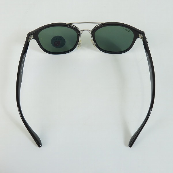 実際に弊社で買取させて頂いたRay-Ban/レイバン ダブルブリッジ 偏光レンズ サングラス RB2183 901/9Aの画像 3枚目