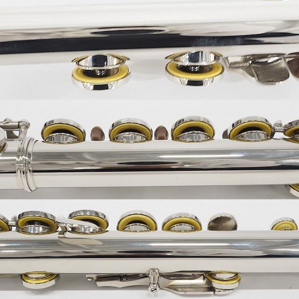 実際に弊社で買取させて頂いた【美品】Eastar/イースター フルート カバードキー Eメカ付 セミハードケース付の画像 6枚目