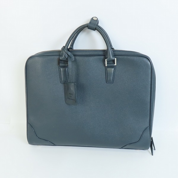 実際に弊社で買取させて頂いたYUKINO For UNITED ARROWS/ユキノ For ユナイテッドアローズ レザー ネイビー ビジネスバッグ