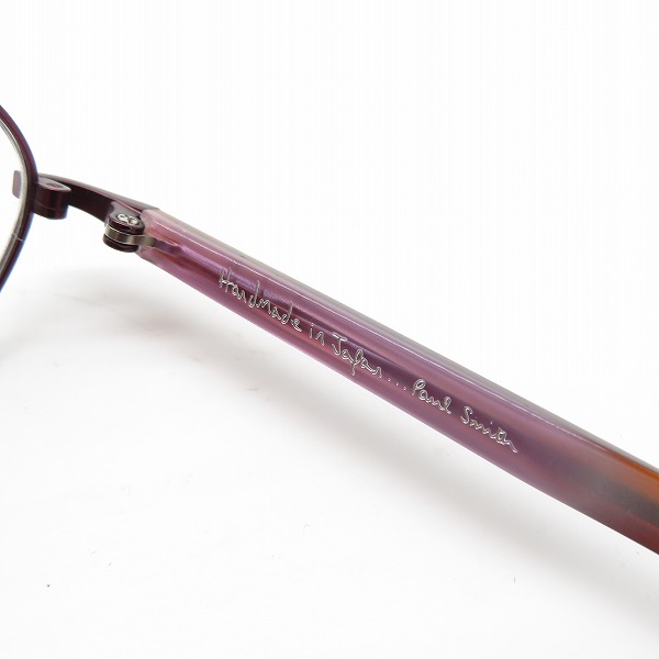 実際に弊社で買取させて頂いたPaul Smith/ポールスミス メガネフレーム アイウェア PS-9179 RUBの画像 5枚目