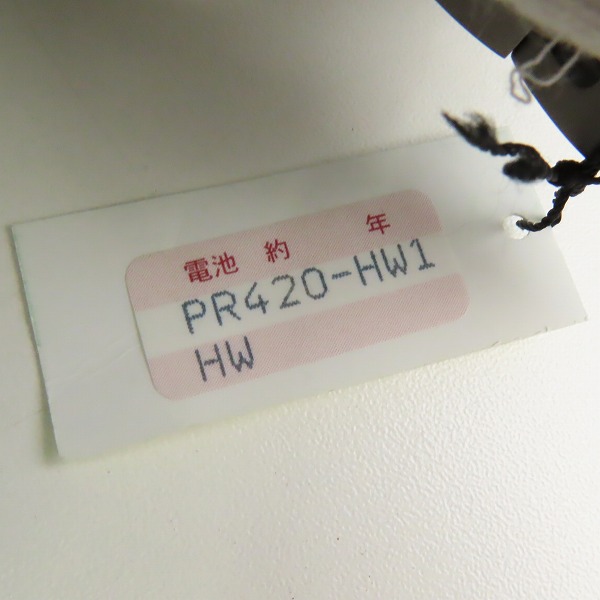 実際に弊社で買取させて頂いた(1)CASIO/カシオ PROTREK/プロトレック HUNTING WORLD PRT-420/PR420-HW1【動作未確認】の画像 5枚目