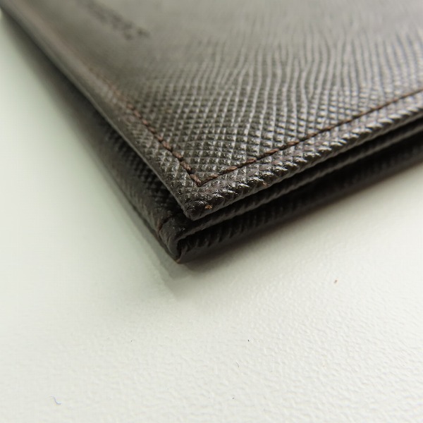 実際に弊社で買取させて頂いたBURBERRY/バーバリー レザー 二つ折り カードケース/パスケース の画像 8枚目