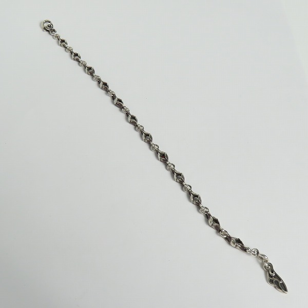 実際に弊社で買取させて頂いたBloody Mary/ブラッディマリー 火の粉 チェーンブレスレット/ガーネットの画像 7枚目