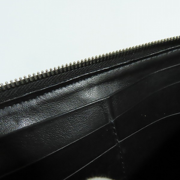 実際に弊社で買取させて頂いたBOTTEGA VENETA/ボッテガヴェネタ マキシイント 長財布 ラウンドファスナー の画像 6枚目