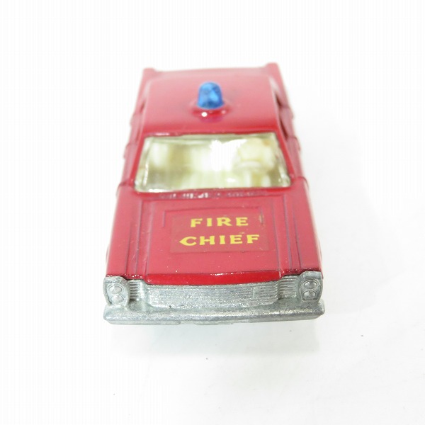 実際に弊社で買取させて頂いたMATCHBOX/マルチボックス No.59 FIRE CHIEF CAR/ファイアーチーフカー/消防指揮車 ミニカーの画像 1枚目