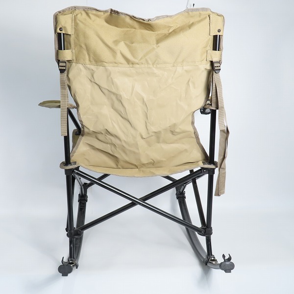 実際に弊社で買取させて頂いたQualz/クオルツ フォールディング ロッキングチェア 折りたたみ式 キャンプチェアの画像 3枚目