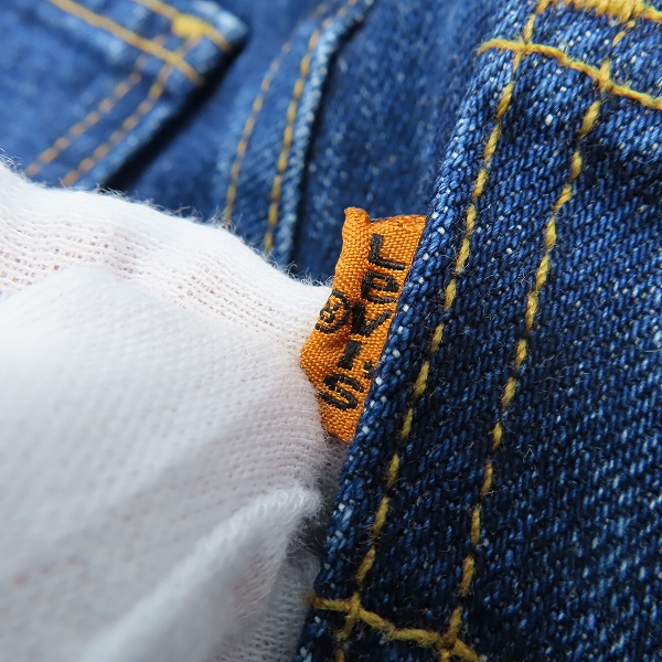 実際に弊社で買取させて頂いた(2)Levis/リーバイス 646 USA製オレンジタブ ベルボトム/デニムパンツ 379刻印 W31L33の画像 2枚目