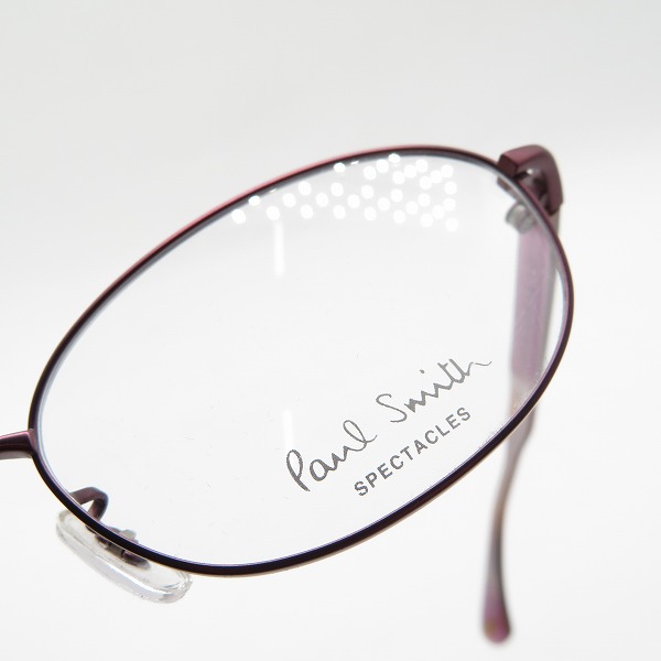 実際に弊社で買取させて頂いたPaul Smith/ポールスミス メガネフレーム アイウェア PS-9179 RUBの画像 8枚目