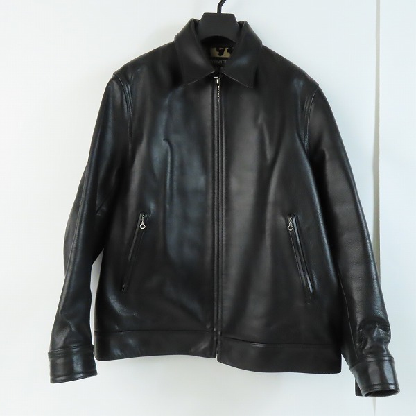 実際に弊社で買取させて頂いたWACKO MARIA/ワコマリア GUILTY PARTIES カウハイド レオパード シングルライダース レザージャケット/M