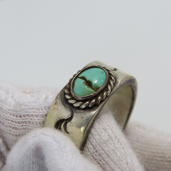 実際に弊社で買取させて頂いたARIZONA FREEDOM/アリゾナフリーダム ターコイズ リング 25.5-26.5号の画像 7枚目