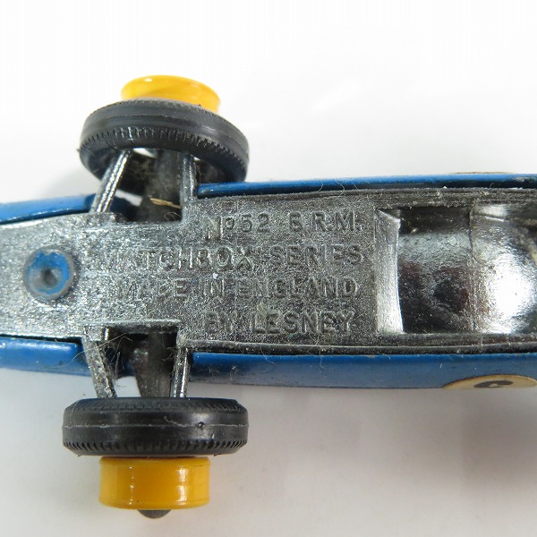 実際に弊社で買取させて頂いたMATCHBOX/マッチボックス No.52 B.R.M. RACING CAR/BRMレーシング カー ミニカーの画像 5枚目
