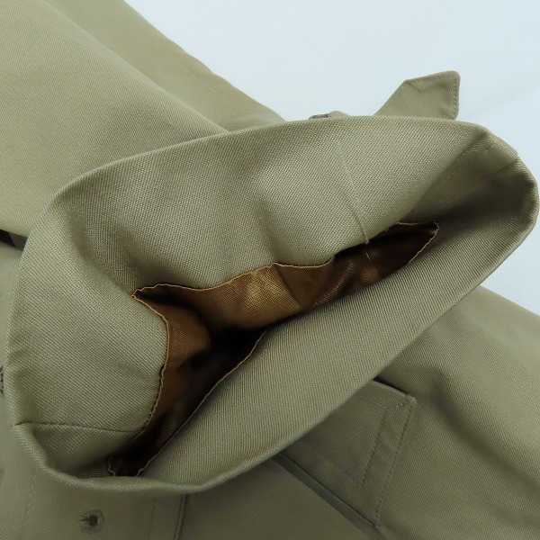 実際に弊社で買取させて頂いたBURBERRYS/バーバリーズ 裏地チェック柄/チェック柄ライナー付き トレンチコートの画像 8枚目