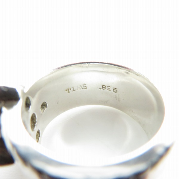 実際に弊社で買取させて頂いたLoree Rodkin/ローリーロドキン WIDE RIDGED BAND W/ラージファンシークロス リング 15-16号の画像 6枚目