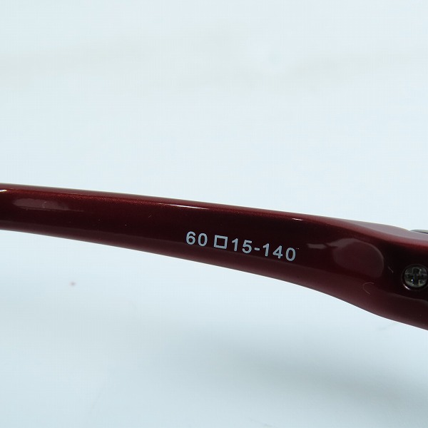 実際に弊社で買取させて頂いたSAMURAI SHO/サムライ翔 勇 度あり サングラス SS-Y314の画像 6枚目