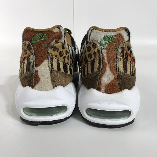 実際に弊社で買取させて頂いた【未使用】NIKE×ATMOS/ナイキ×アトモス AIR MAX 95 OG DLX ANIMAL PACK エアマックス95 AQ0929-200/26.5の画像 1枚目