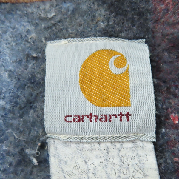 実際に弊社で買取させて頂いたCarhartt/カーハート 90s ヴィンテージ ダック地 チョアコート/カバーオール の画像 2枚目