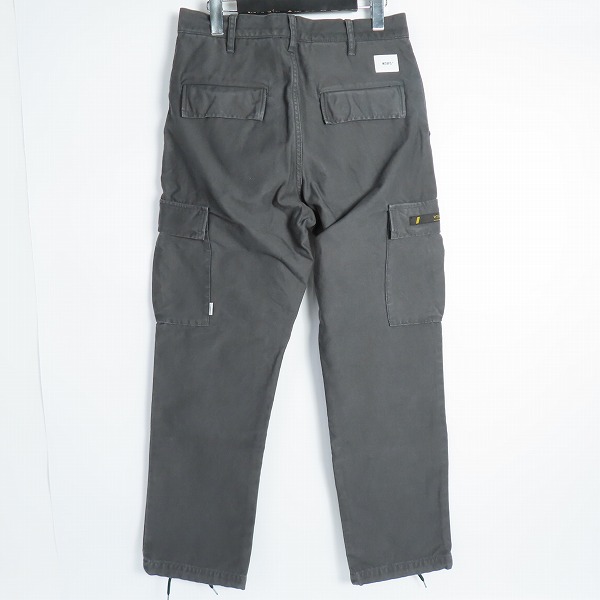 実際に弊社で買取させて頂いた【未使用】WTAPS/ダブルタップス 20SS JUNGLE STOCK 01 TOUSERS/ジャングルストック トラウザーズパンツ 201WVDT-PTM03/Black/1の画像 1枚目