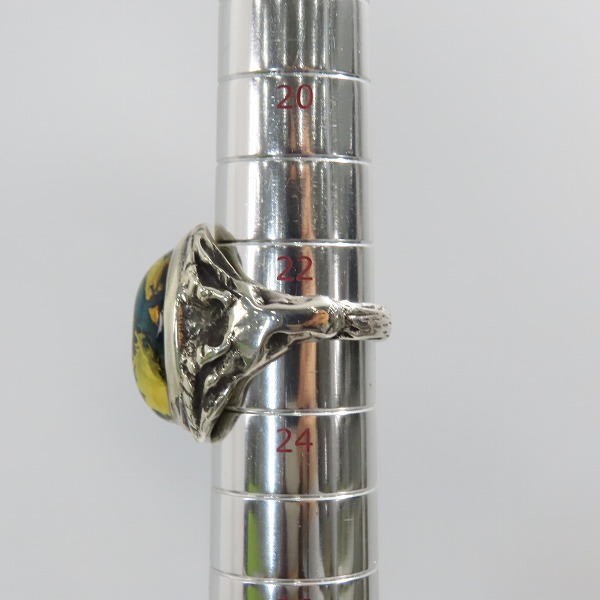 実際に弊社で買取させて頂いたALEX STREETER/アレックスストリーター エンジェルハートリング ギャラクシーシリーズ EARTH/アース 23号の画像 8枚目