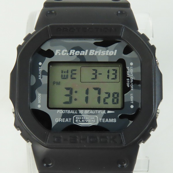 実際に弊社で買取させて頂いたF.C.R.B. F.C.Real Bristol×G-SHOCK/ブリストル×Gショック カモフラ 腕時計 DW-5600VT