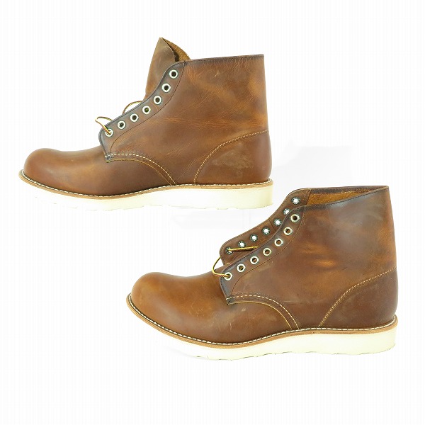 実際に弊社で買取させて頂いたRED WING/レッドウィング 6" CLASSIC ROUND 6インチ クラシックラウンド 9111 US11の画像 3枚目