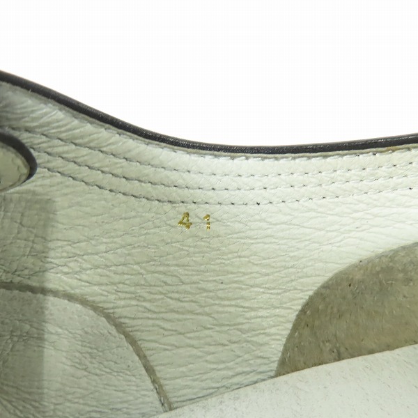 実際に弊社で買取させて頂いたHIROMU TAKAHARA/ヒロムタカハラ バターナイフ シューズ 41の画像 5枚目