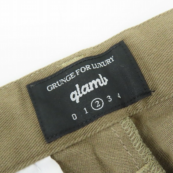 実際に弊社で買取させて頂いたglamb/グラム Davis chino pants /デイビスチノパンツ ベージュ GB0419/P04/2の画像 2枚目