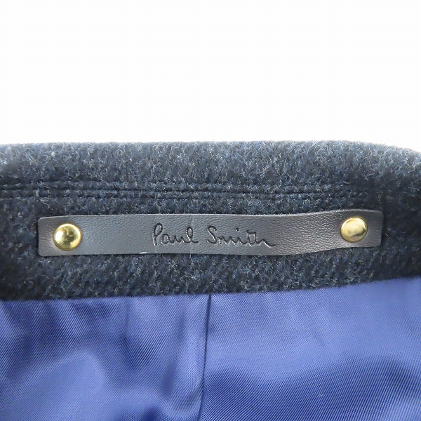 実際に弊社で買取させて頂いたPaul Smith/ポールスミス ウール カシミヤ混 3B チェスターコート PF-IS-75743/Lの画像 5枚目