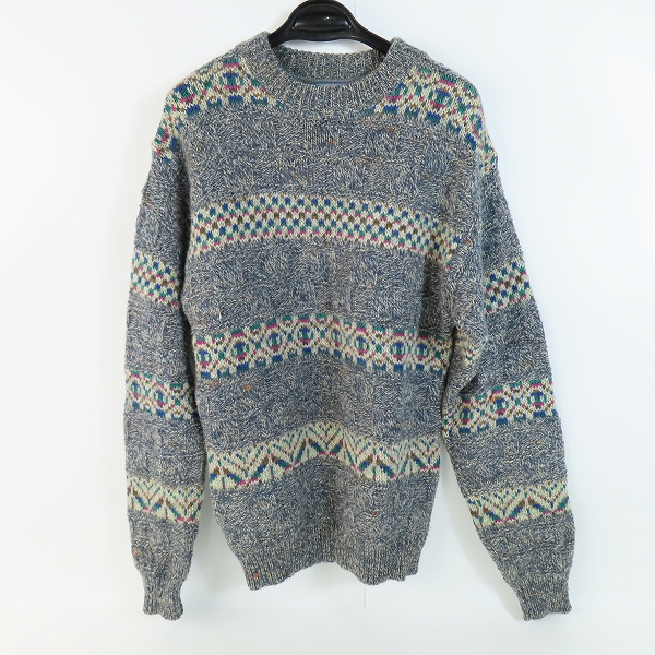 実際に弊社で買取させて頂いたPENDLETON/ペンドルトン クルーネック ニット 総柄/S